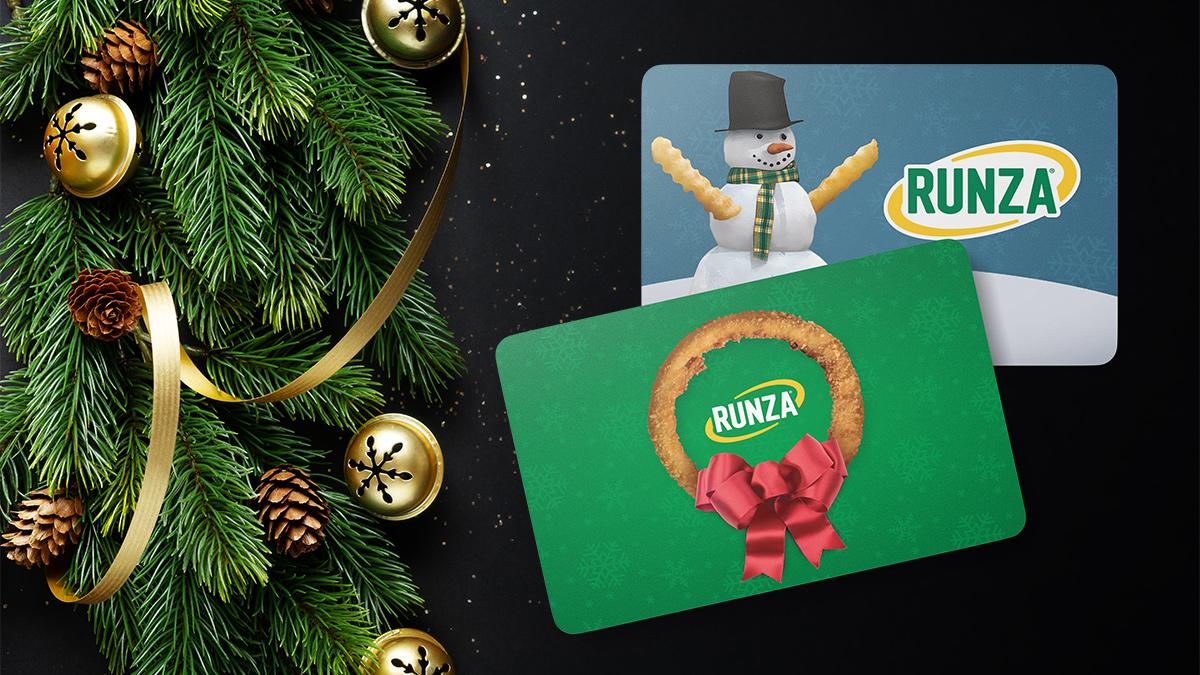 2025 Digital Runza® Gift Card Holiday Prmotion
