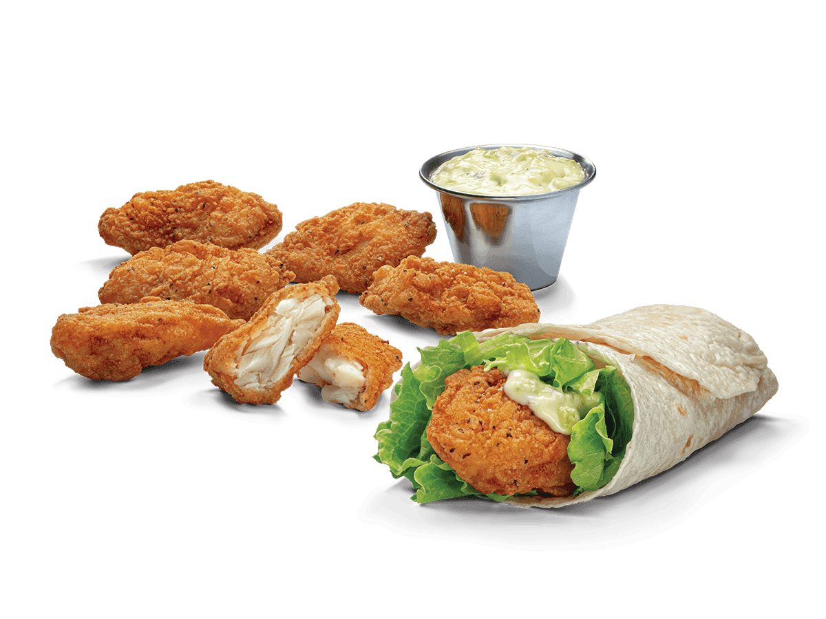 Runza® Fish Nuggets and Fish Wrap
